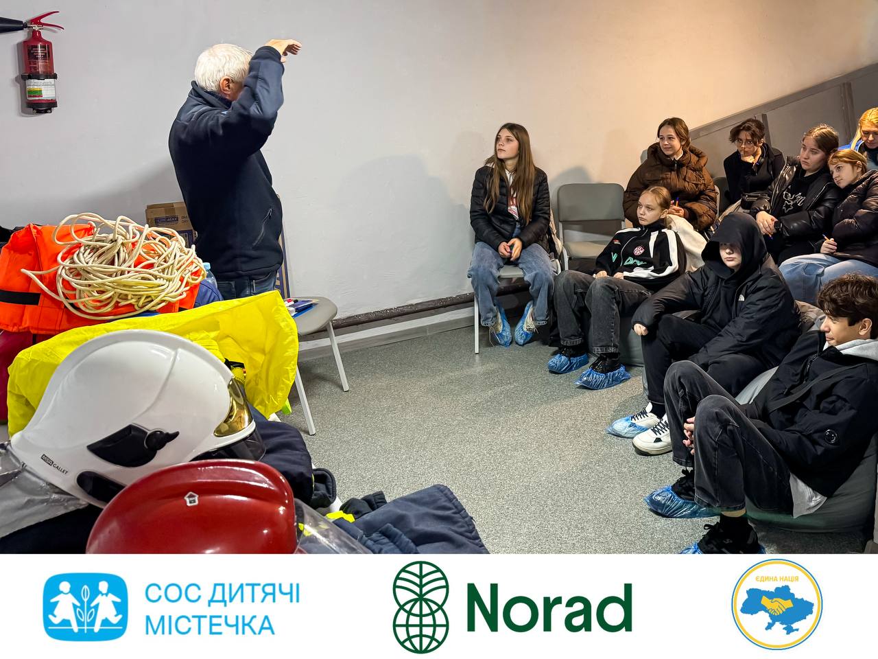 Молодші діти — тренінги з мінної безпеки